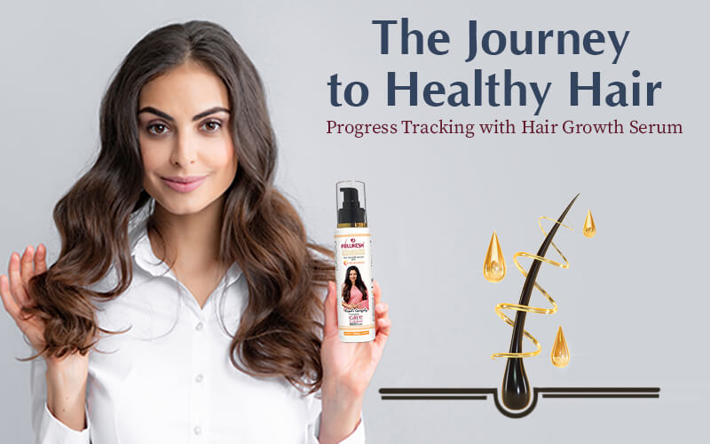 Hair Progress Tracking with Hair Growth Serum